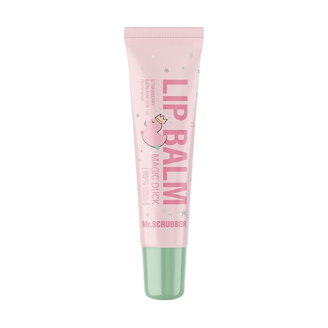 Бальзам для губ Mr.Scrubber Lip Balm Strawberry Magic Duck, 10 г